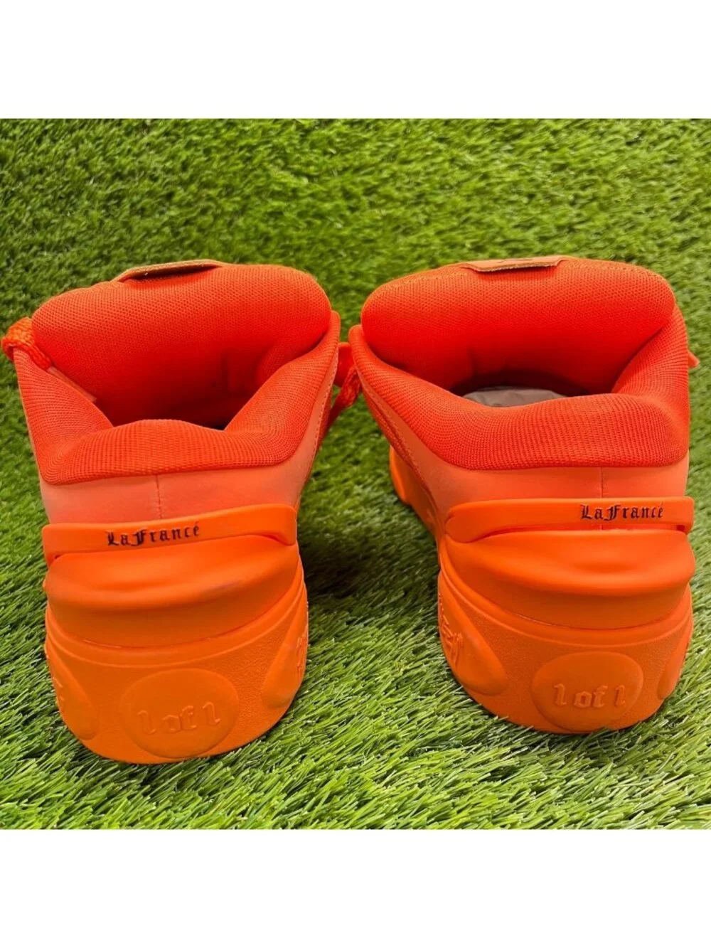 Puma LaMelo Ball LaFrancé Amour Mens Size 10.5 Orange Basketball Shoes Sneakers
